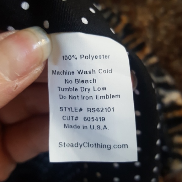 Rock Steady Faux Fur Peacoat - Picture 8 of 8